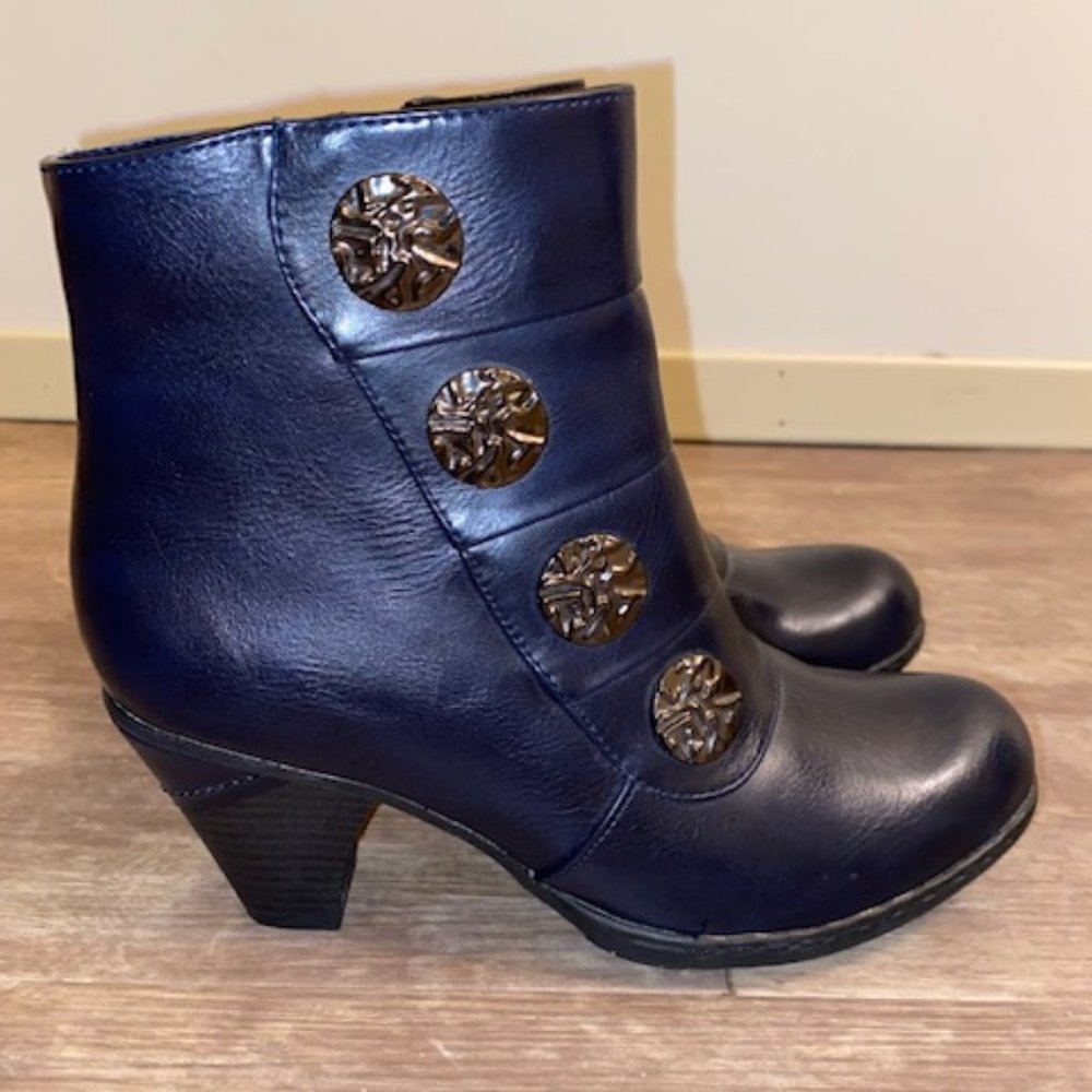 VANGELO Ankle Faux Fur Lined Boot